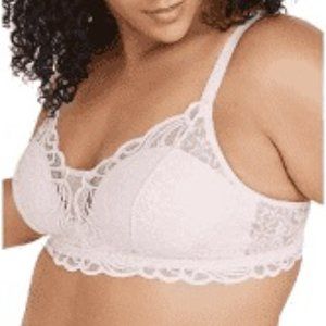 NWT Bali Pearl Paris Lace Desire Convertible Wireless Bra DF6591  Bali S…